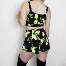 Lemon Print Shorts